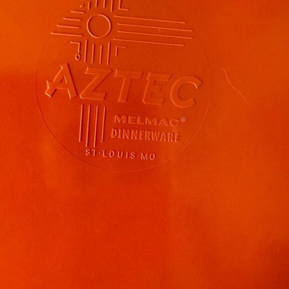 Aztec Melamine plates and platter - Picture 4 of 10